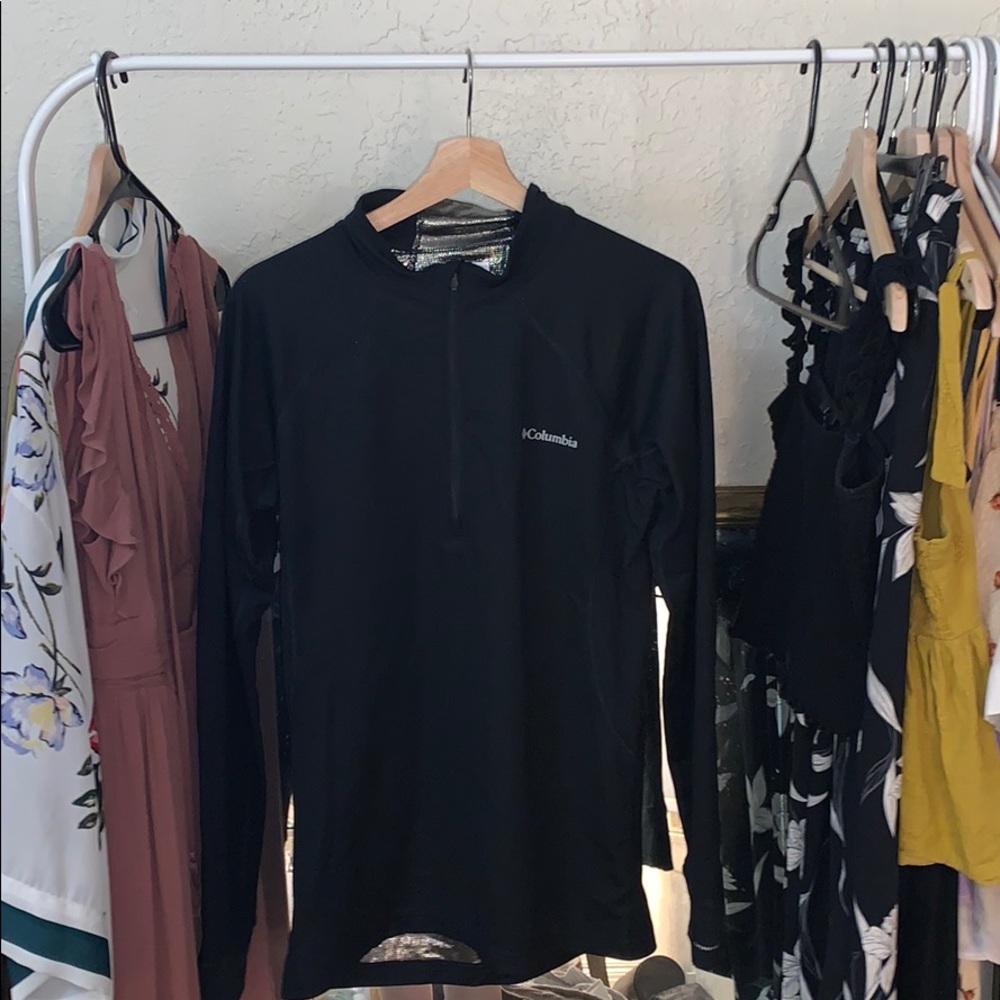 Columbia 1/4 Zip Pullover Omni Heat Thermal